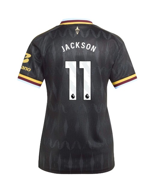Aston Villa Nicolas Jackson #11 Auswärtstrikot für Frauen 2026-27 Kurzarm Aston Villa Nicolas Jackson #11 Auswärtstrikot für Frauen 2026-27 Kurzarm